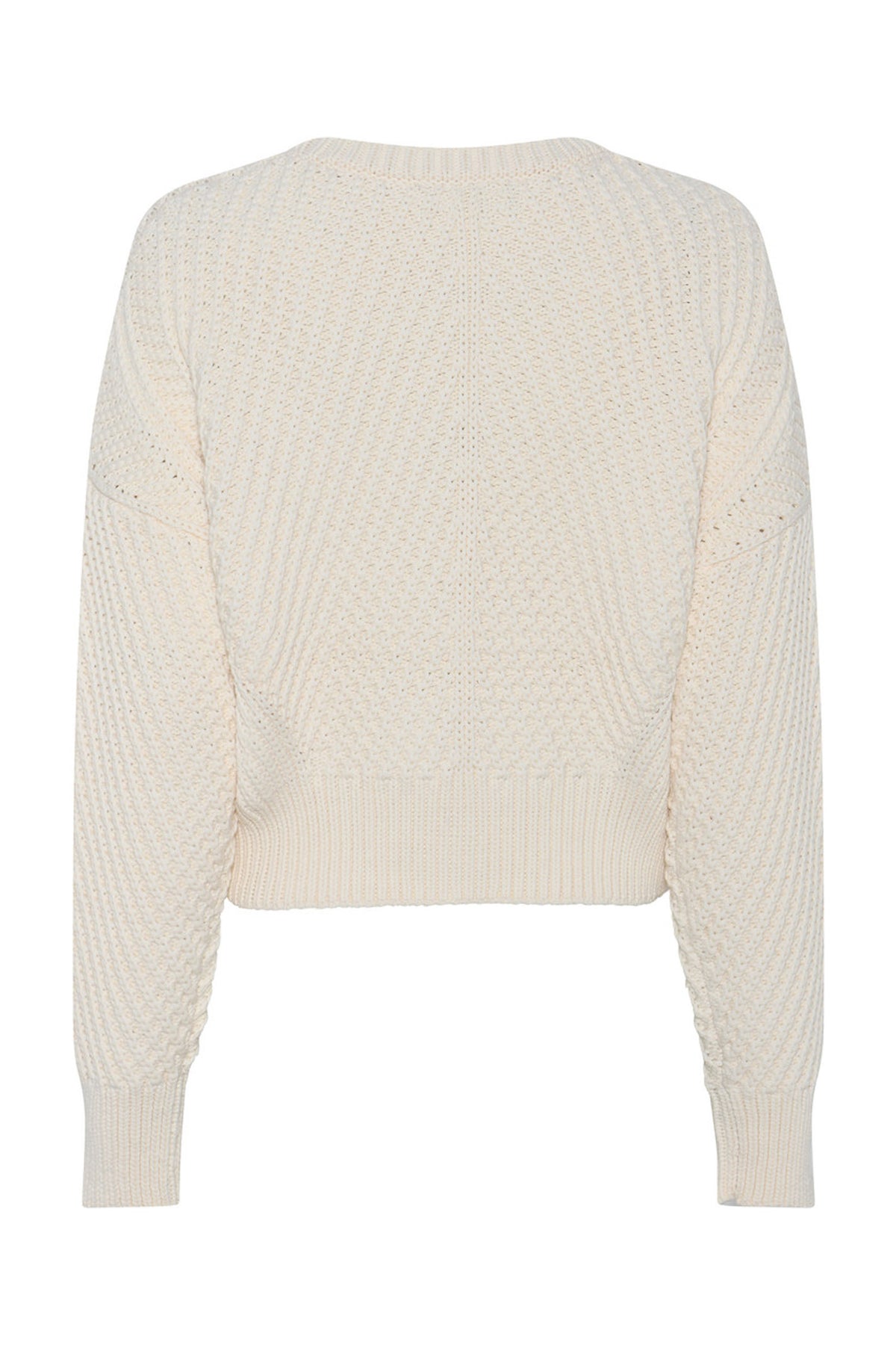 CotlonBBHera stickad Creme - BBW4702