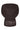 Cottuna Drapy Mesh Brun - 167205