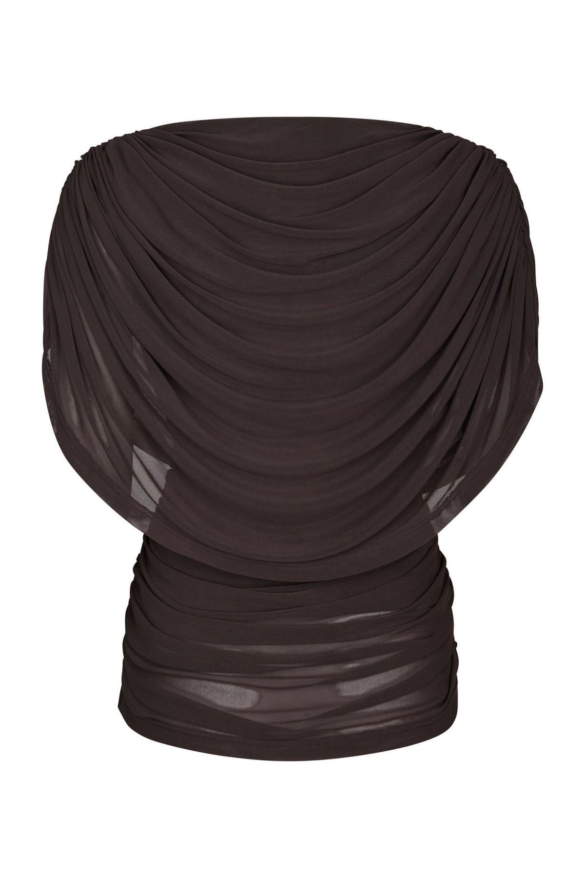 Cottuna Drapy Mesh Brun - 167205