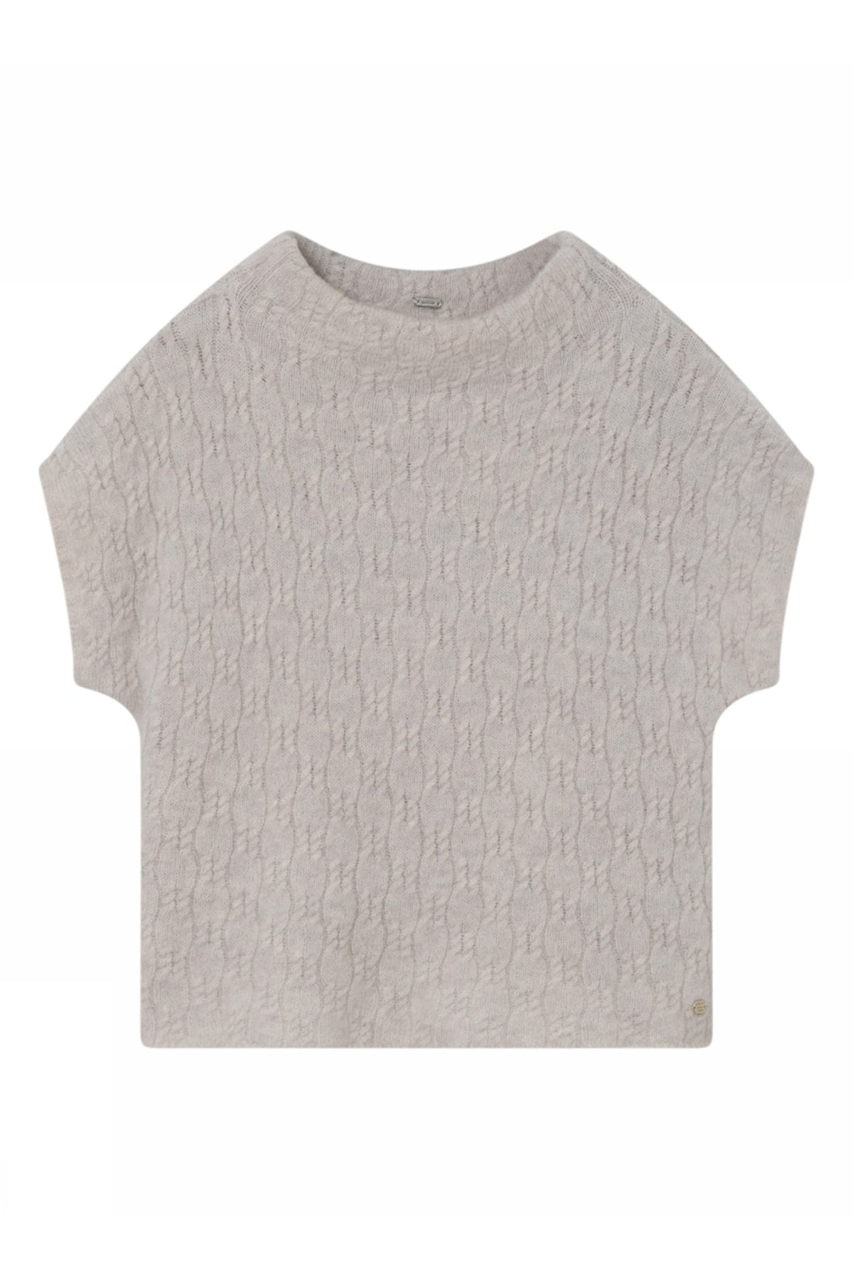 Coya, stickad cape 91193-Pale Sand - 62405/3615