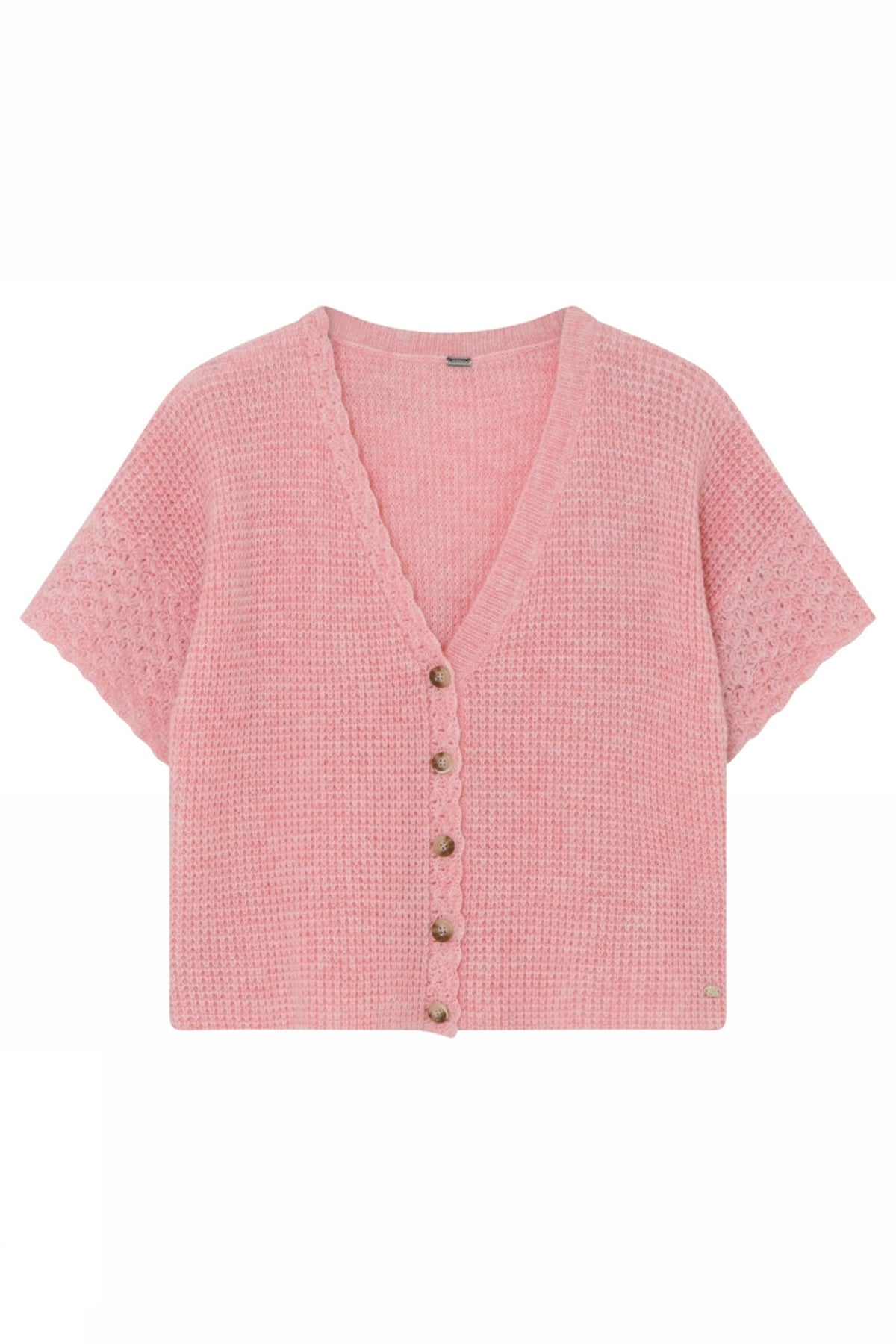 Coya, stickad cape-kofta 96430-QuartzPink - 60400/3790