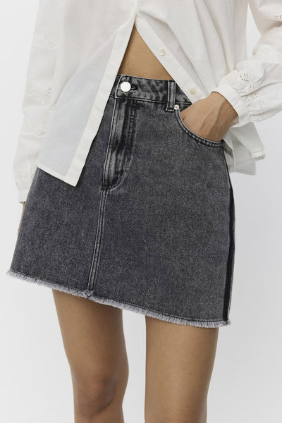 DAFNESW KJOL 1015 Washed black - S253271 Thumbnail