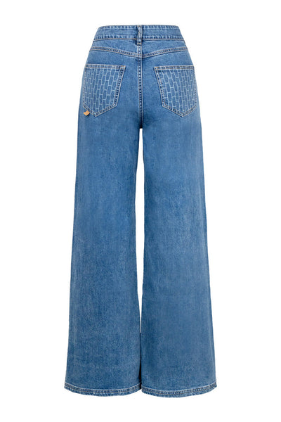 DHARMA Jeans 9501 Ljusblå Denim - 2610230515 Thumbnail