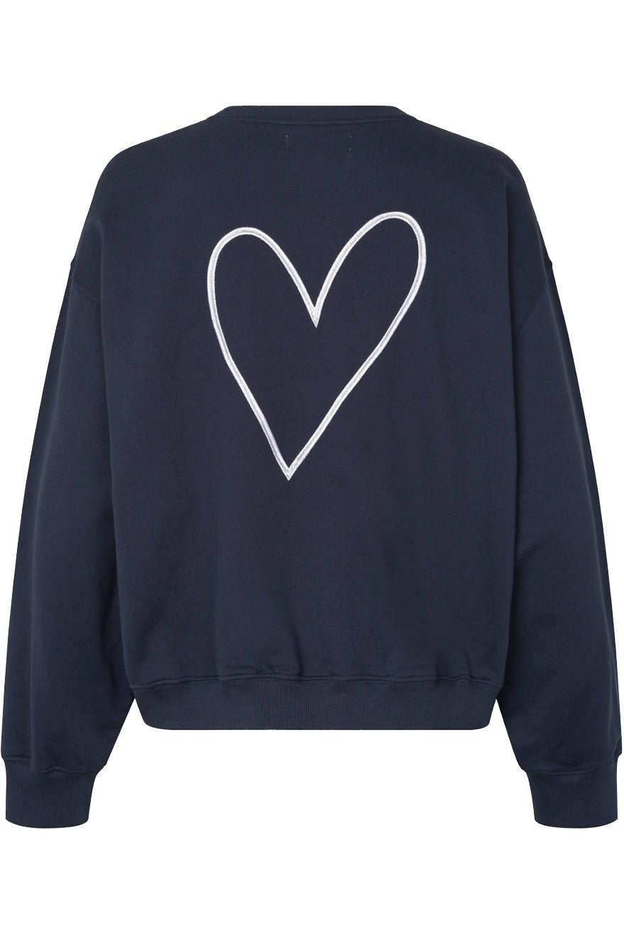 SydneyLL Sweatshirt LS 23 23 Mörkblå - 90070-1082