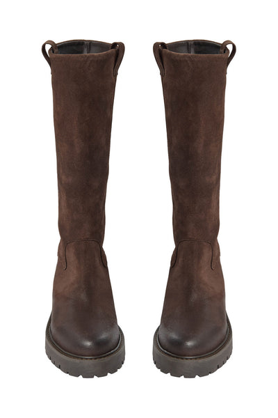 DITTESW KNEE HIGH BOOT 7025 Mörkbrun - S263726 Thumbnail