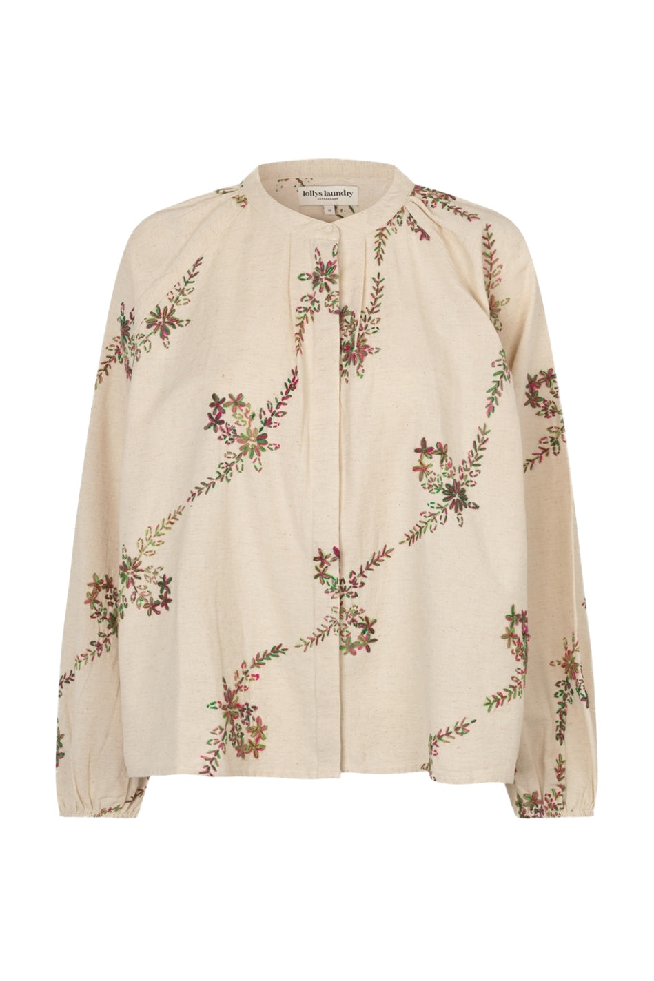 HaileyLL Shirt LS 02 Creme - 26437-1026
