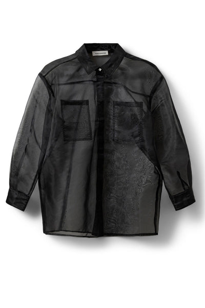 DONNASW SHIRT 1000 Svart - S254465 Thumbnail