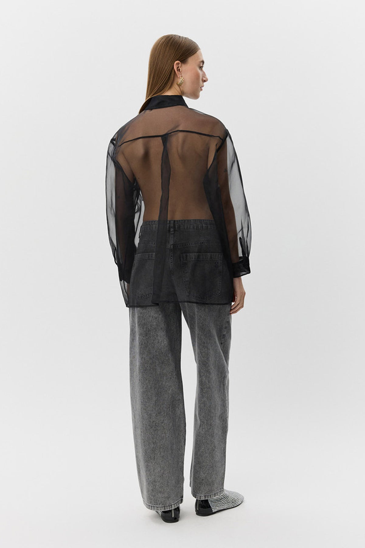 DONNASW SHIRT 1000 Svart - S254465