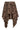 DagnyCC Check Tie Skirt 20002-Brown - 500069