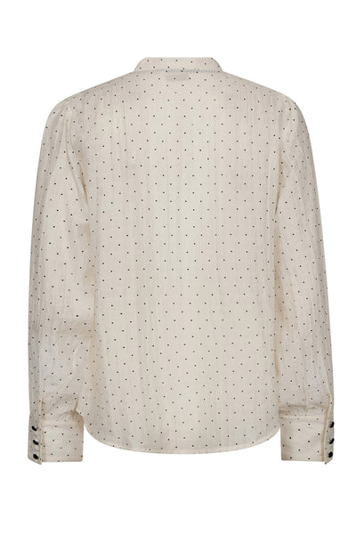 DallyCC Dot Shirt 11-Off white - 45008 Thumbnail