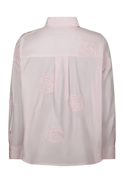 Dalma Dori Emb Shirt LJUSROSA - 166746 Thumbnail