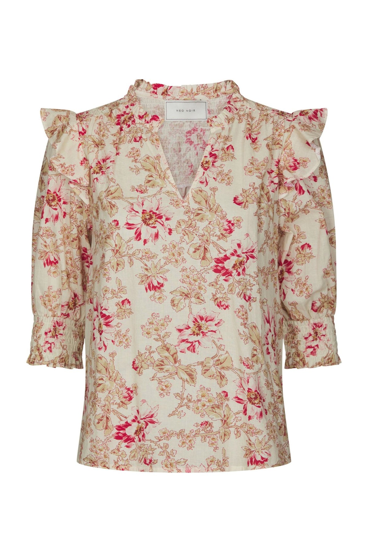 Davina Flower Rose Blouse Rosa - 168297