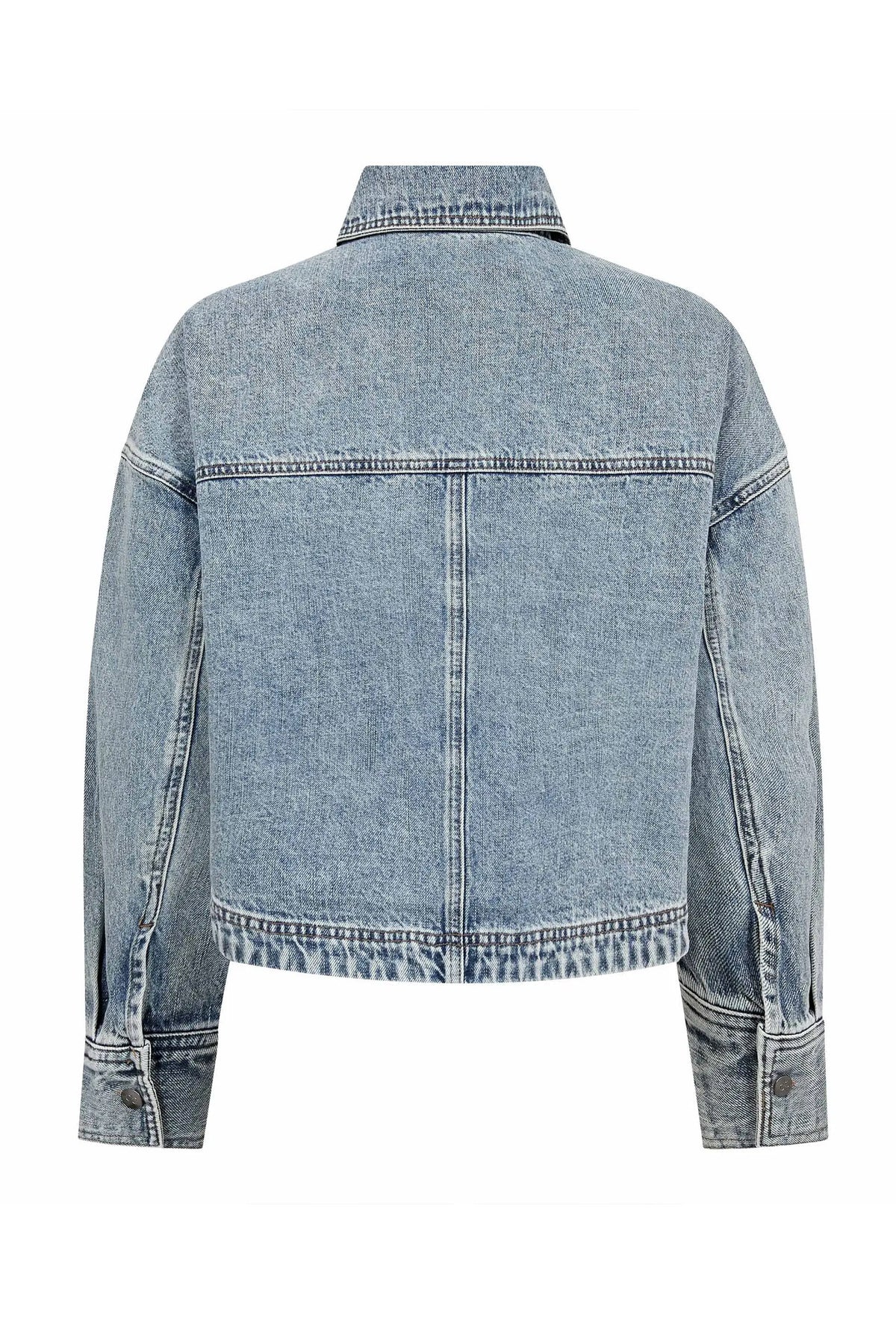 DeniceCC Denimjacka 45007-Bleach Denim - 500077