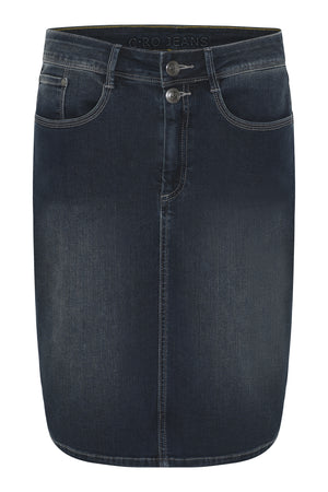 Denimkjol 6679-Dk. Denim - 7361/692