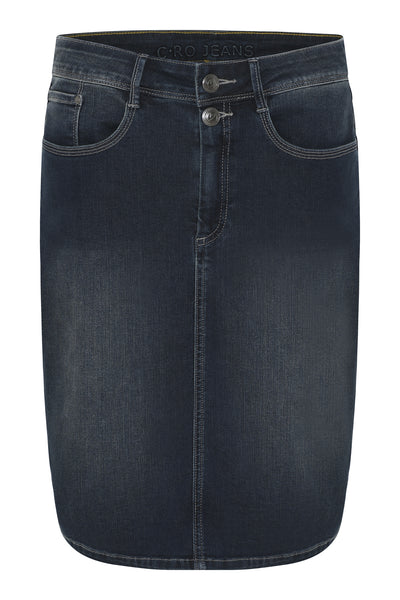 Denimkjol 6679-Dk. Denim - 7361/692 Thumbnail