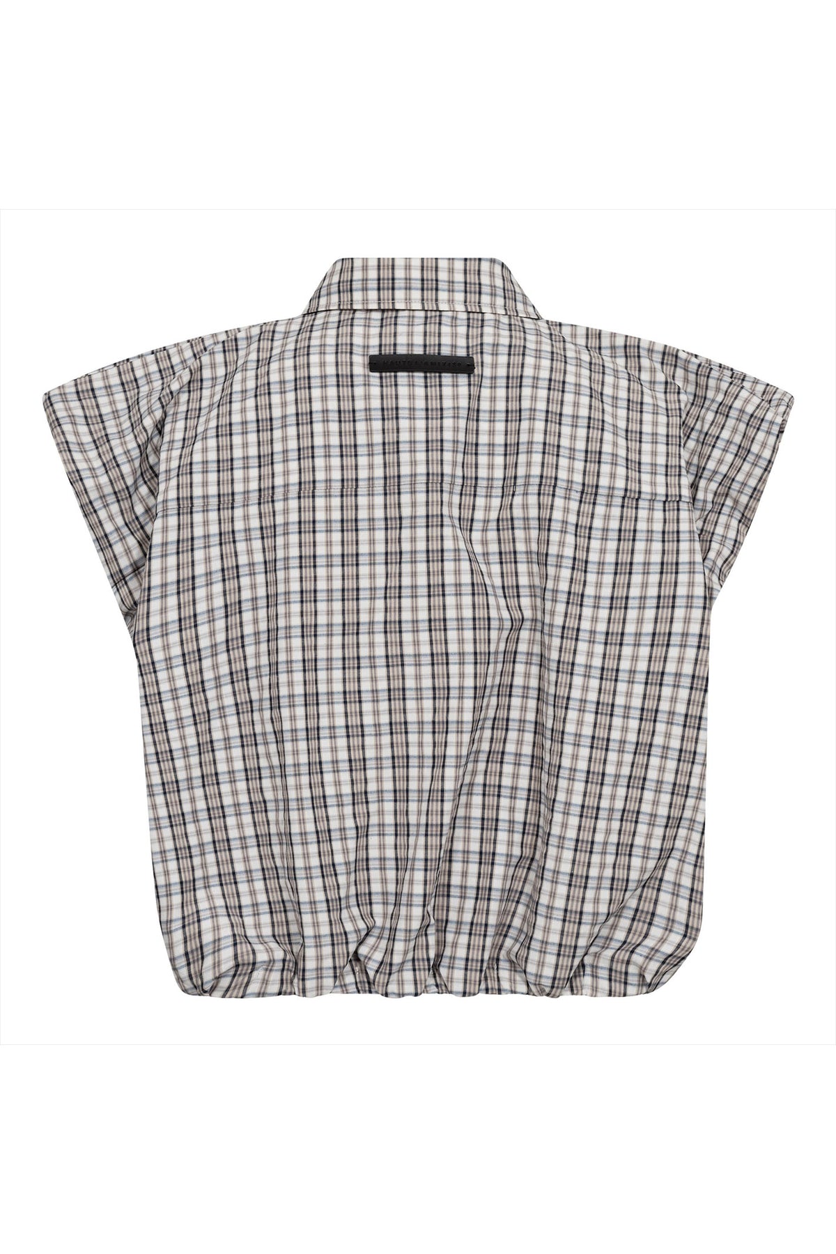 Dinnie Ns Mini Check Shirt Off-White/Beige - HL10847