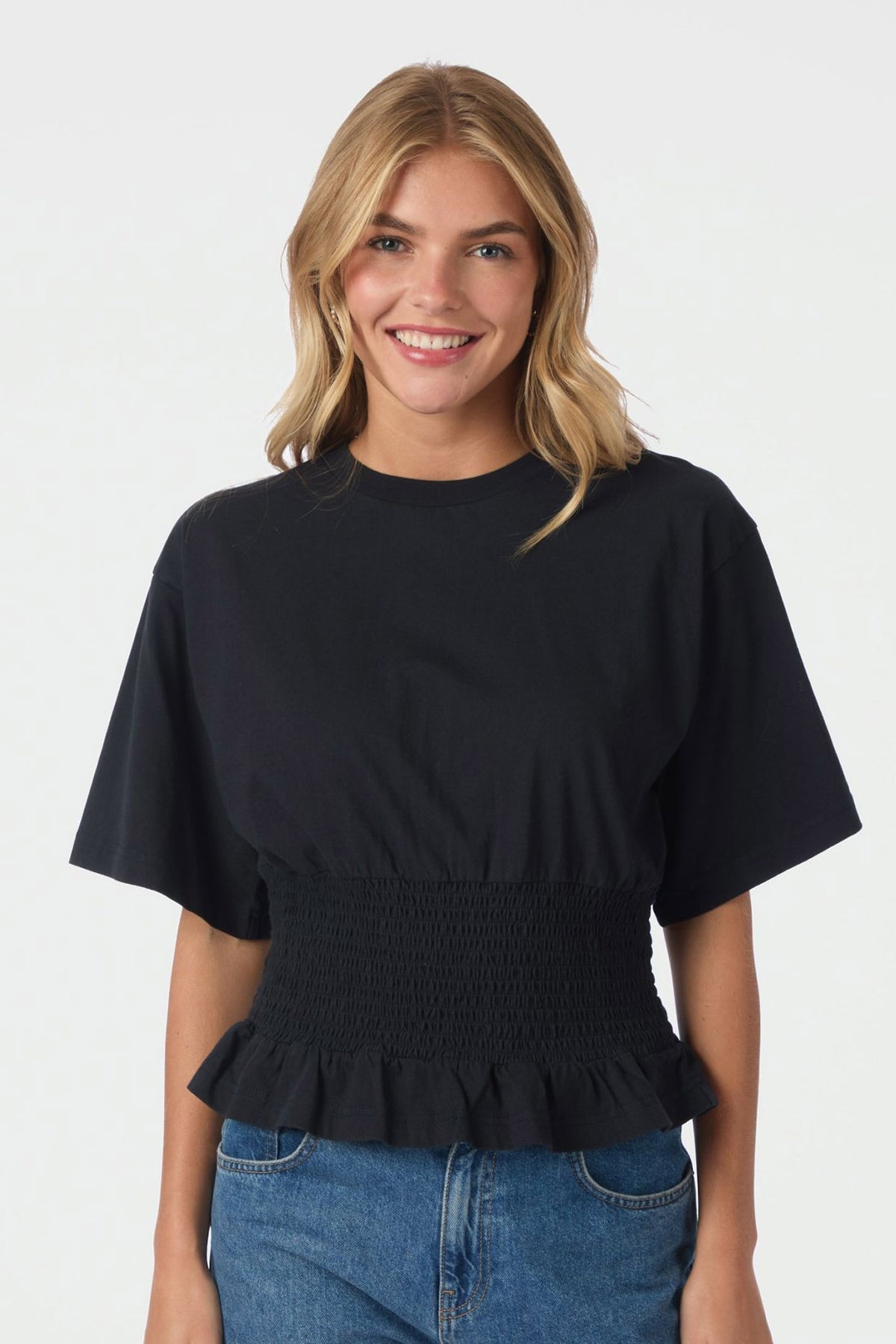 Dray Boxy Smock Marinblå - 165720