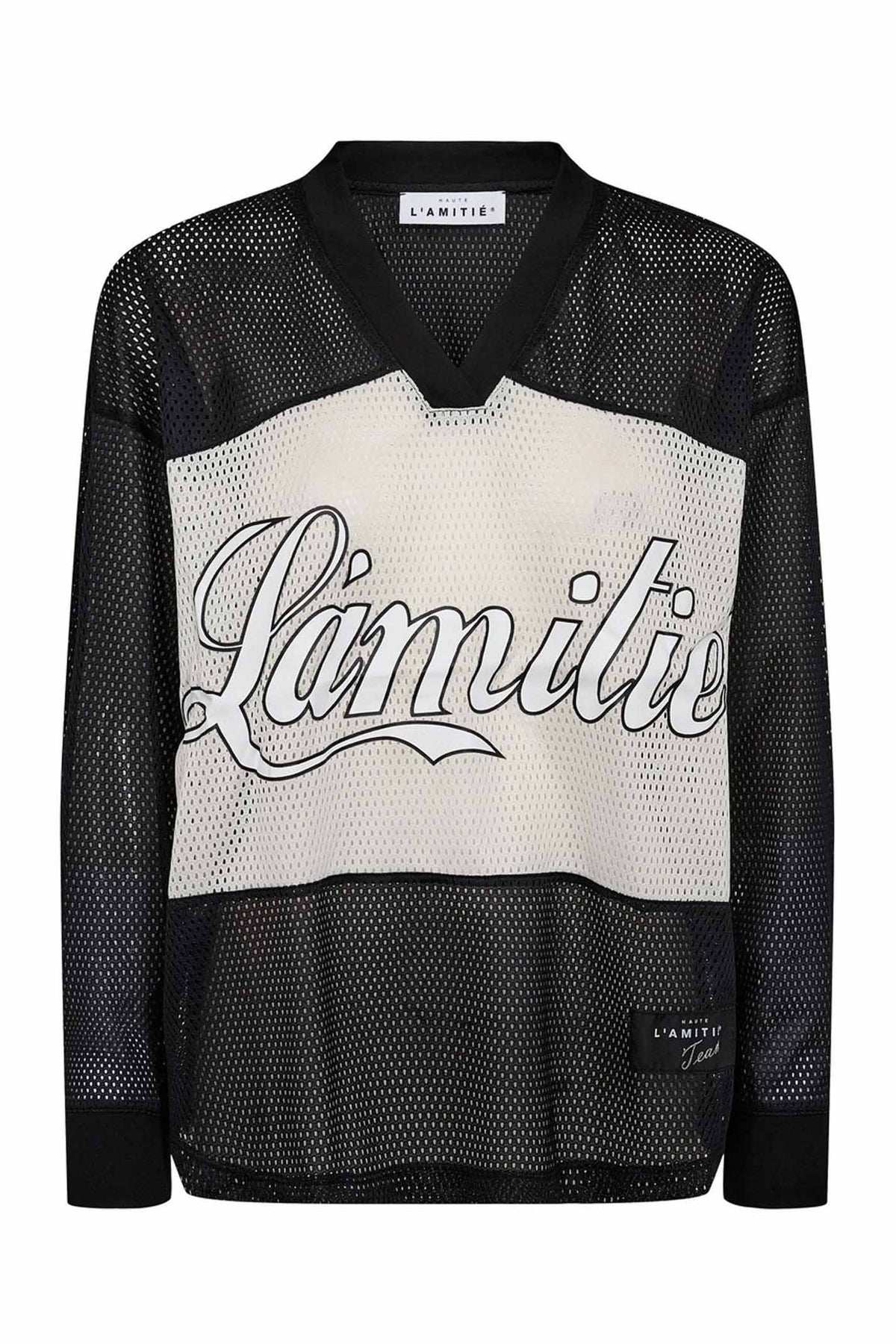 Drift Mix Logo Blouse Black - HL10323