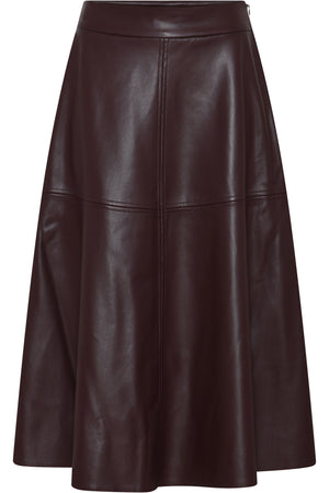 VeganiBBImma kjol Oxblood