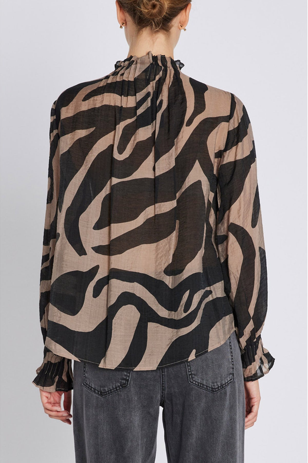 DuscleBBTerese blus Zebra mönster - BBW4672