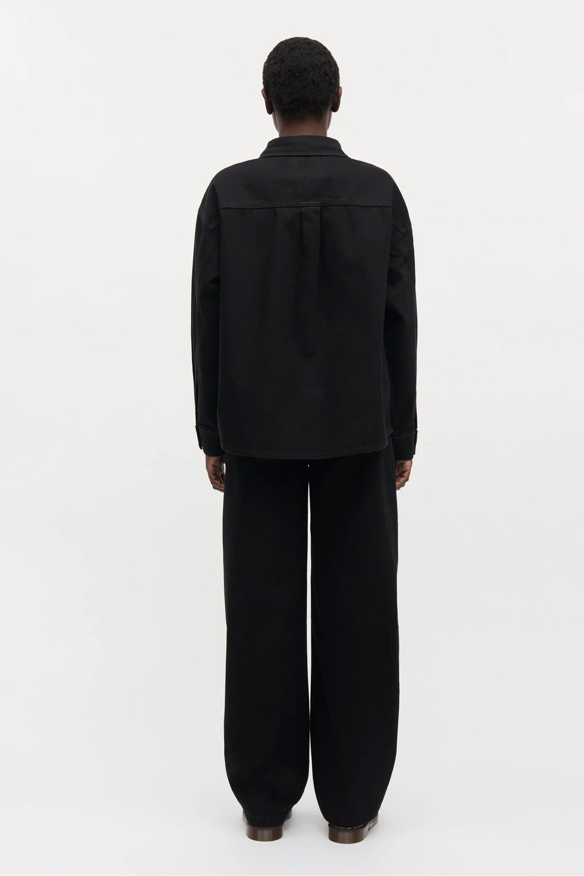 Dyed Denim Gisla Skjorta Svart - 205404