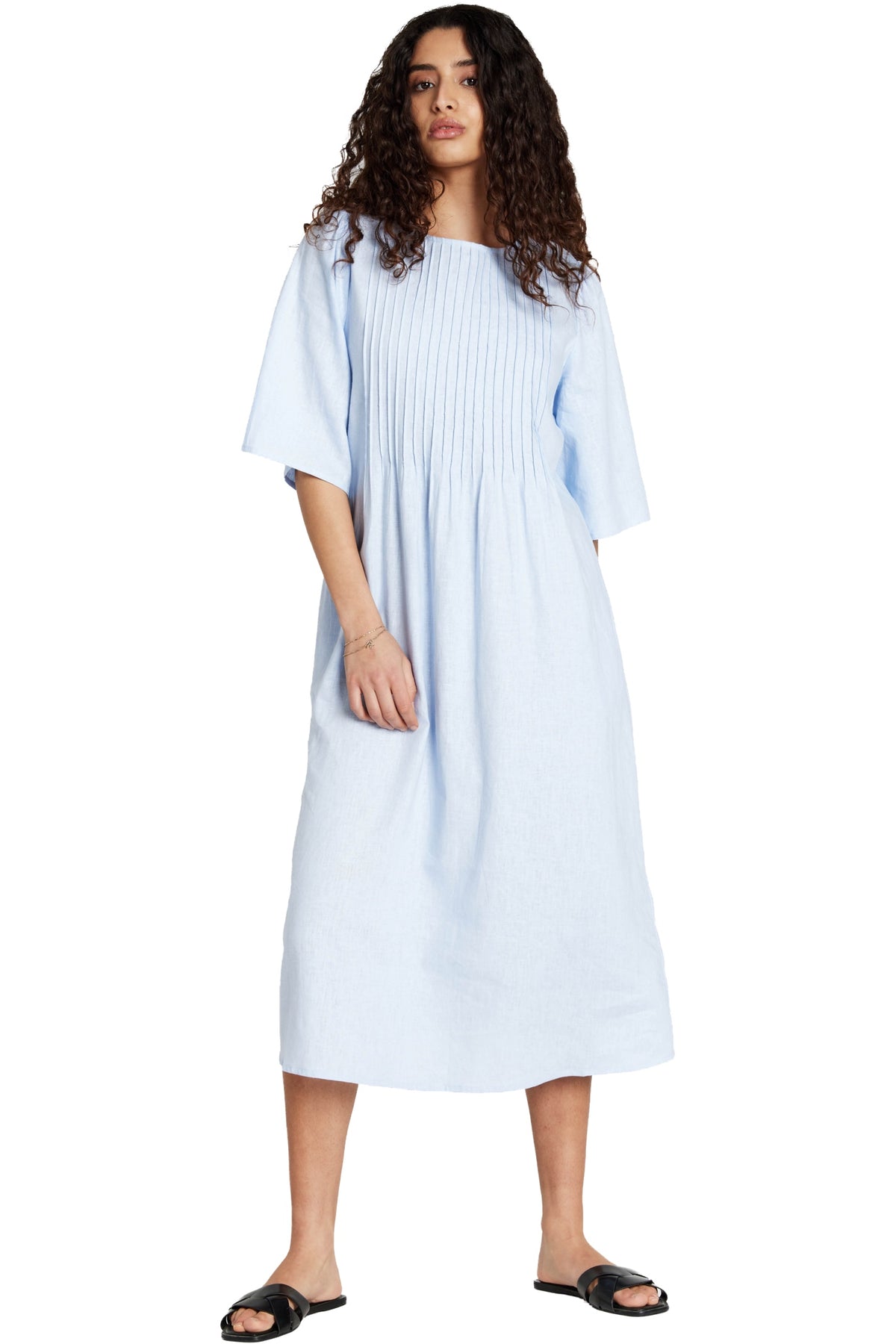 LinvisBBSilvena klänning Eventide Blue - BBW4983