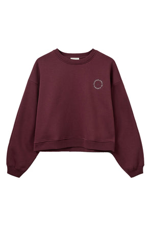 ELINSW SWEATSHIRT 4162 Plum - S254510