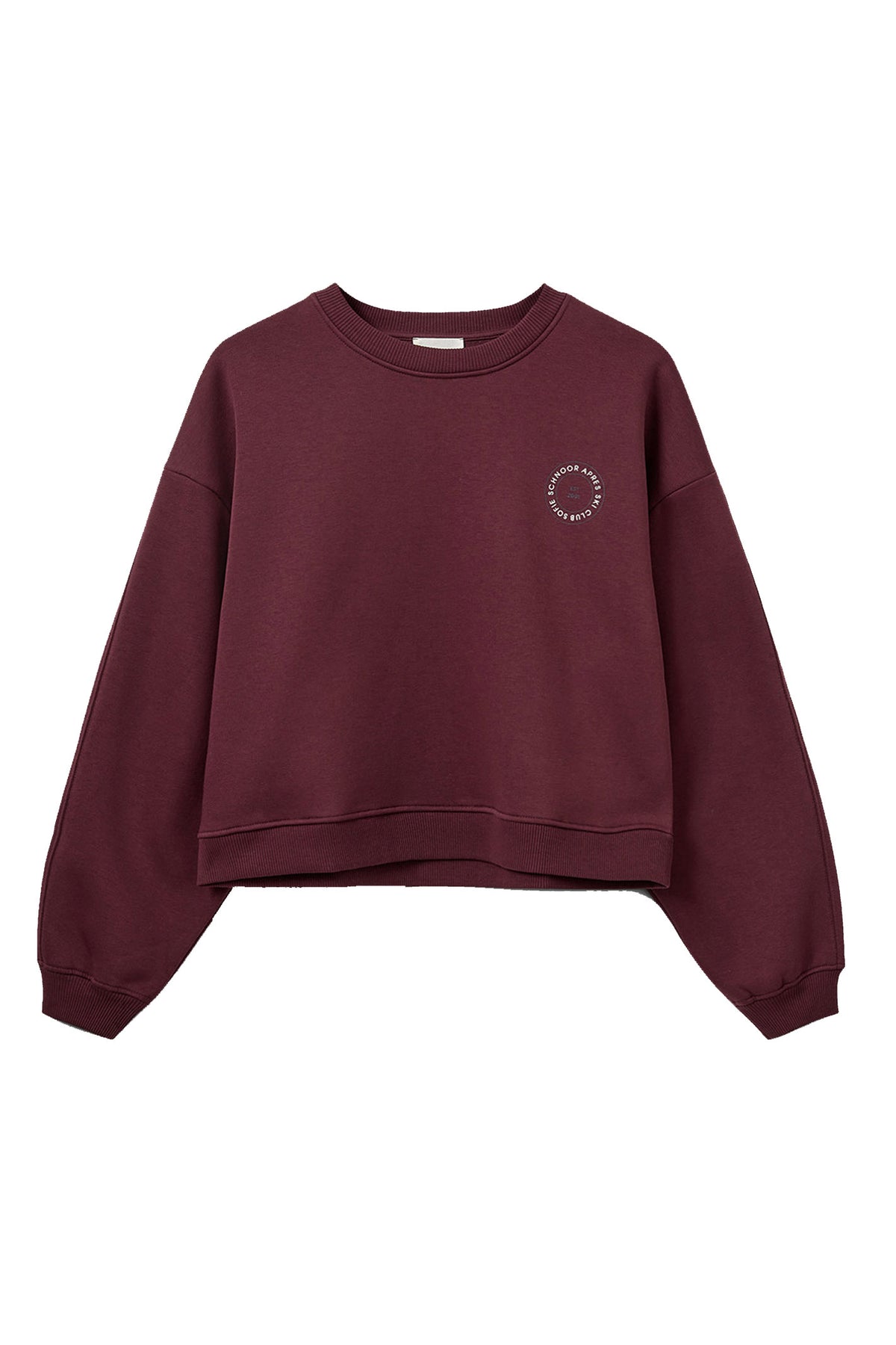 ELINSW SWEATSHIRT 4162 Plum - S254510