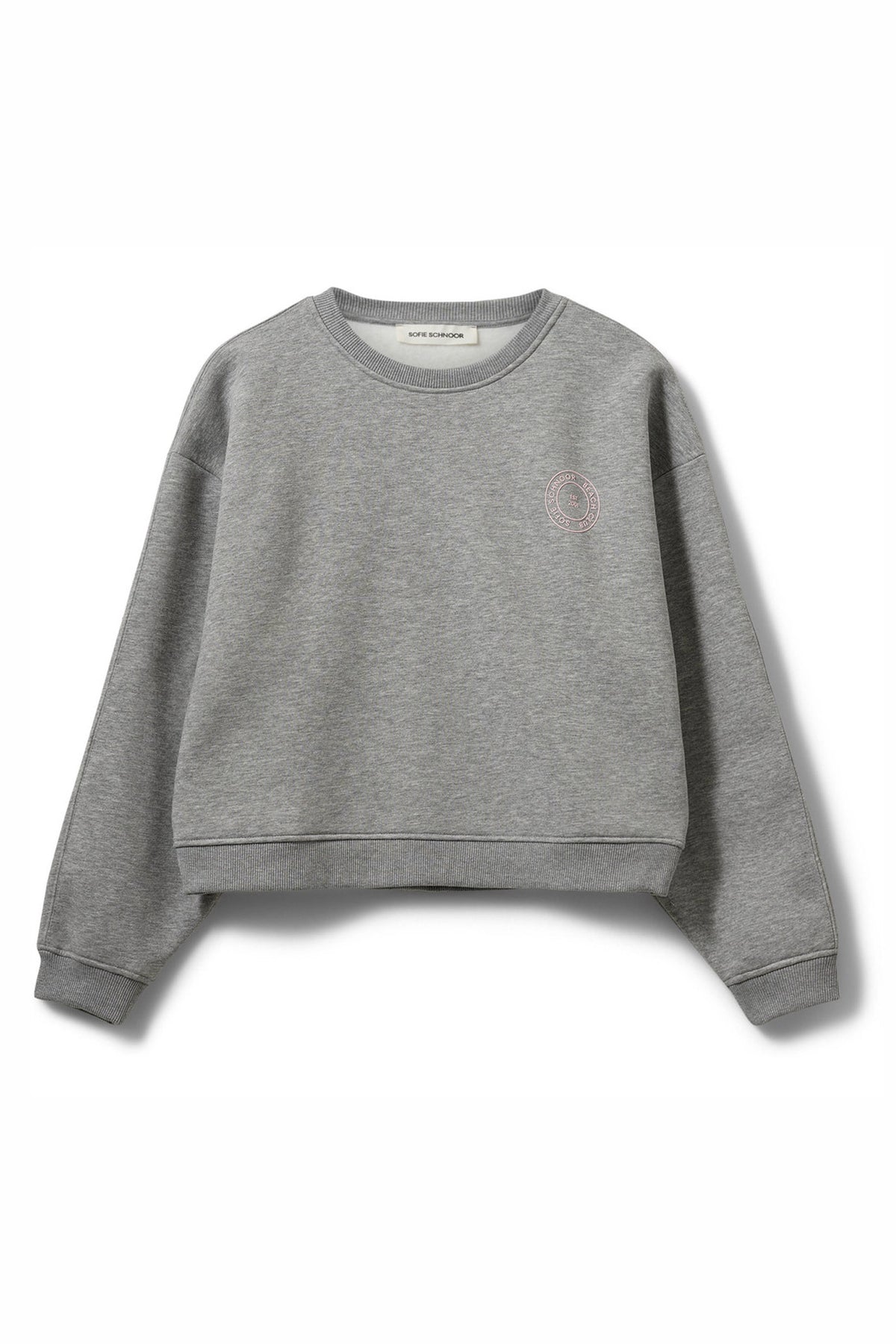 ELINSW SWEATSHIRT 8010 Gråmelerad - S261570