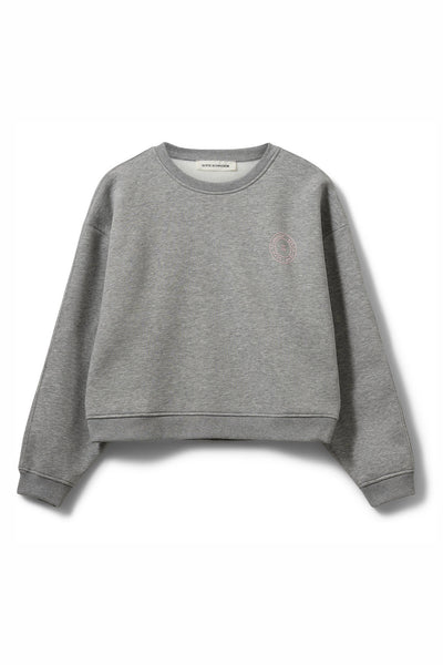 ELINSW SWEATSHIRT 8010 Gråmelerad - S261570 Thumbnail
