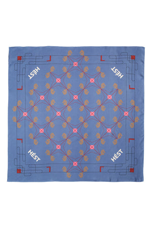 ELIZA Sidenhalsduk Small 4008 Nightshadow Blue - 2530330262