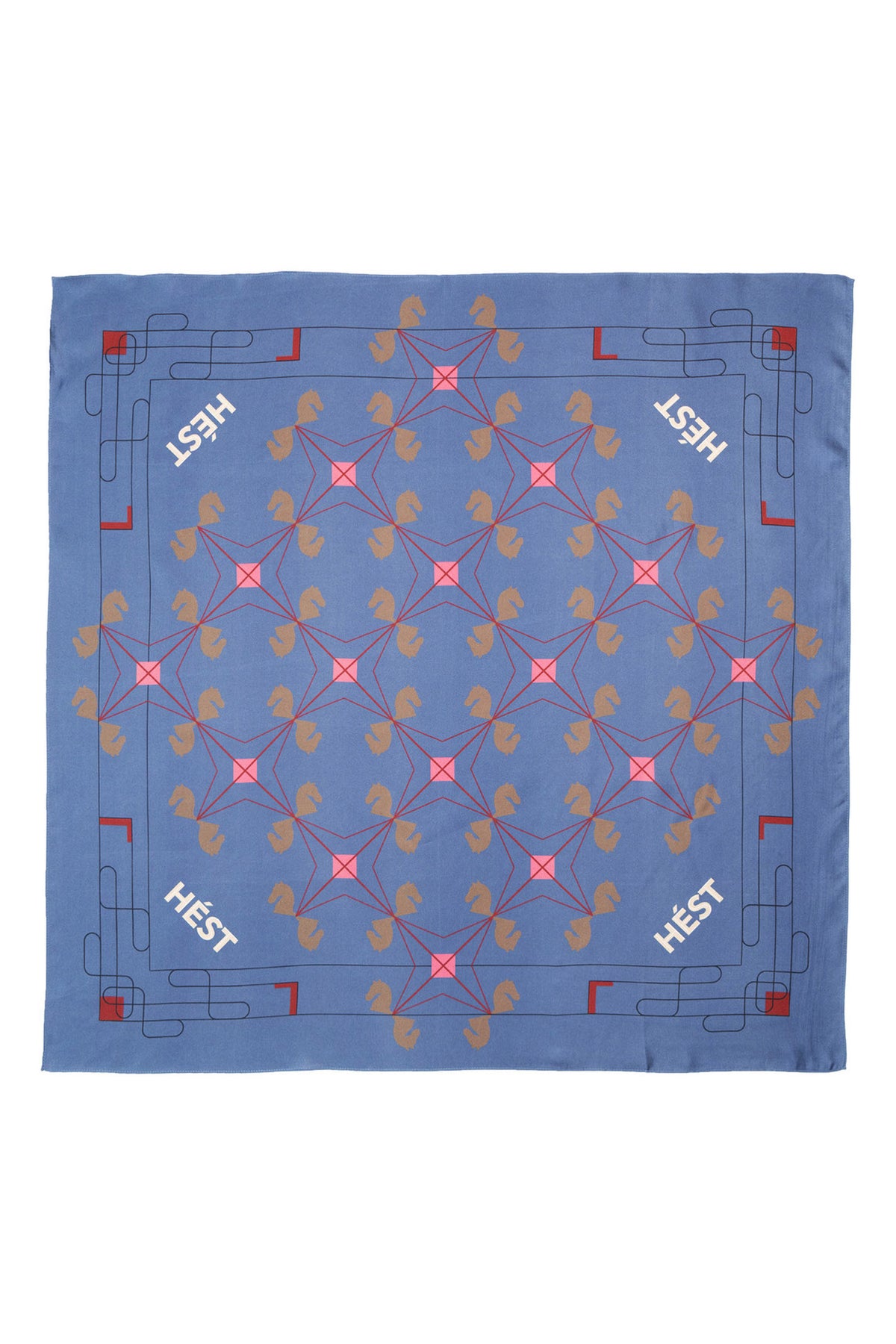 ELIZA Sidenhalsduk Small 4008 Nightshadow Blue - 2530330262