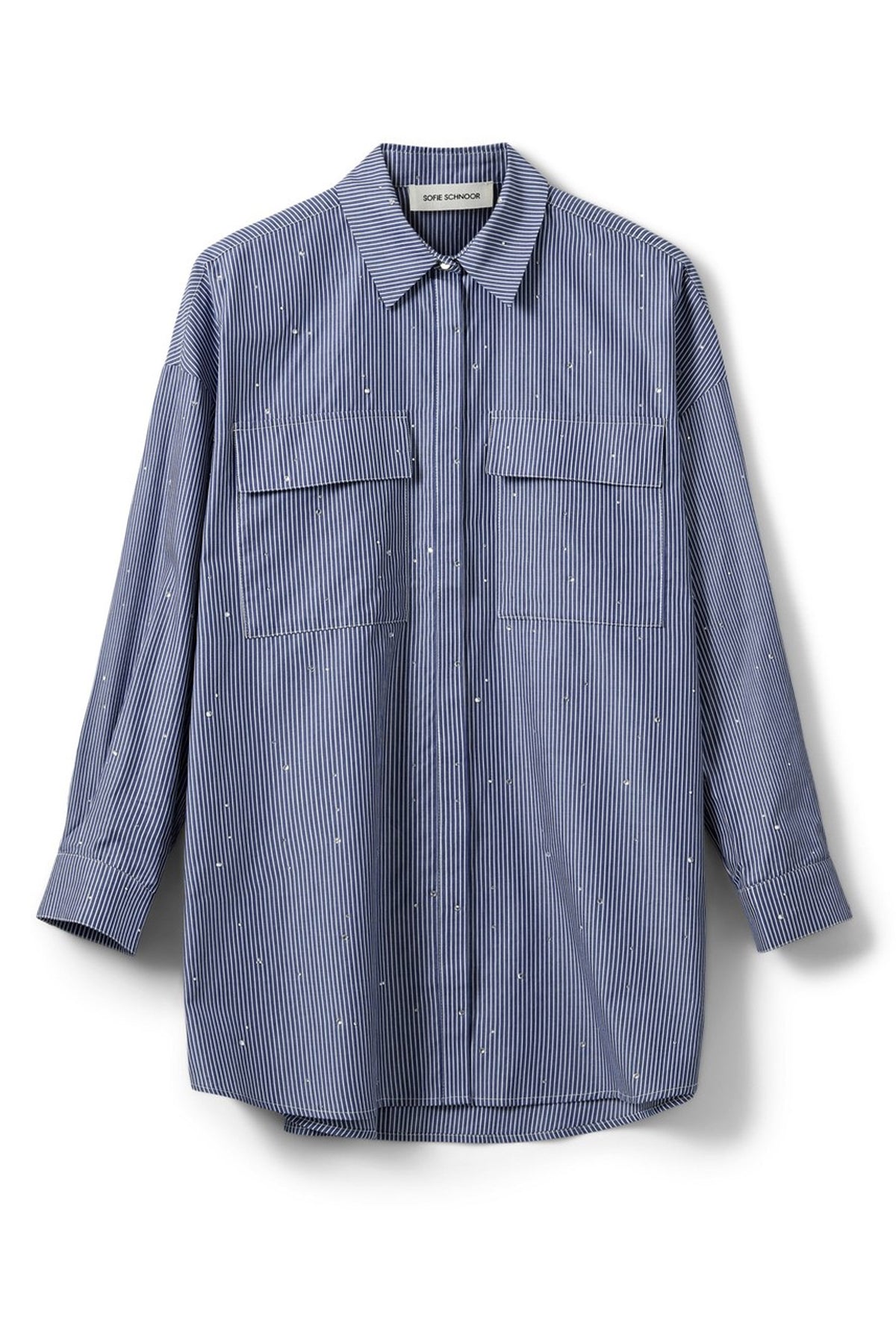 ELYNSW SHIRT 5092 Blårandig - S251220