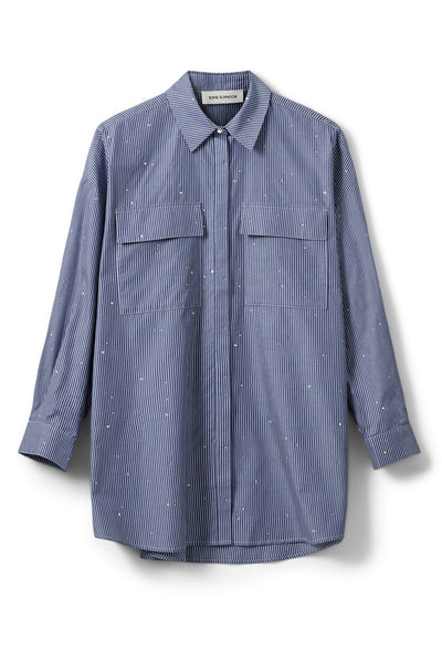 ELYNSW SHIRT 5092 Blårandig - S251220 Thumbnail
