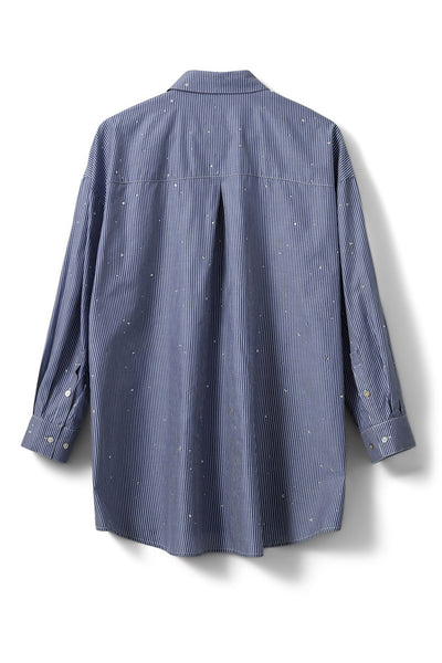 ELYNSW SHIRT 5092 Blårandig - S251220 Thumbnail