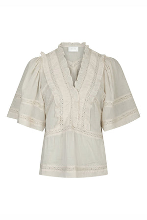 EVIENNE S VOILE 161856 BLUSAR IVORY - EVIENNE S VOILE 161856