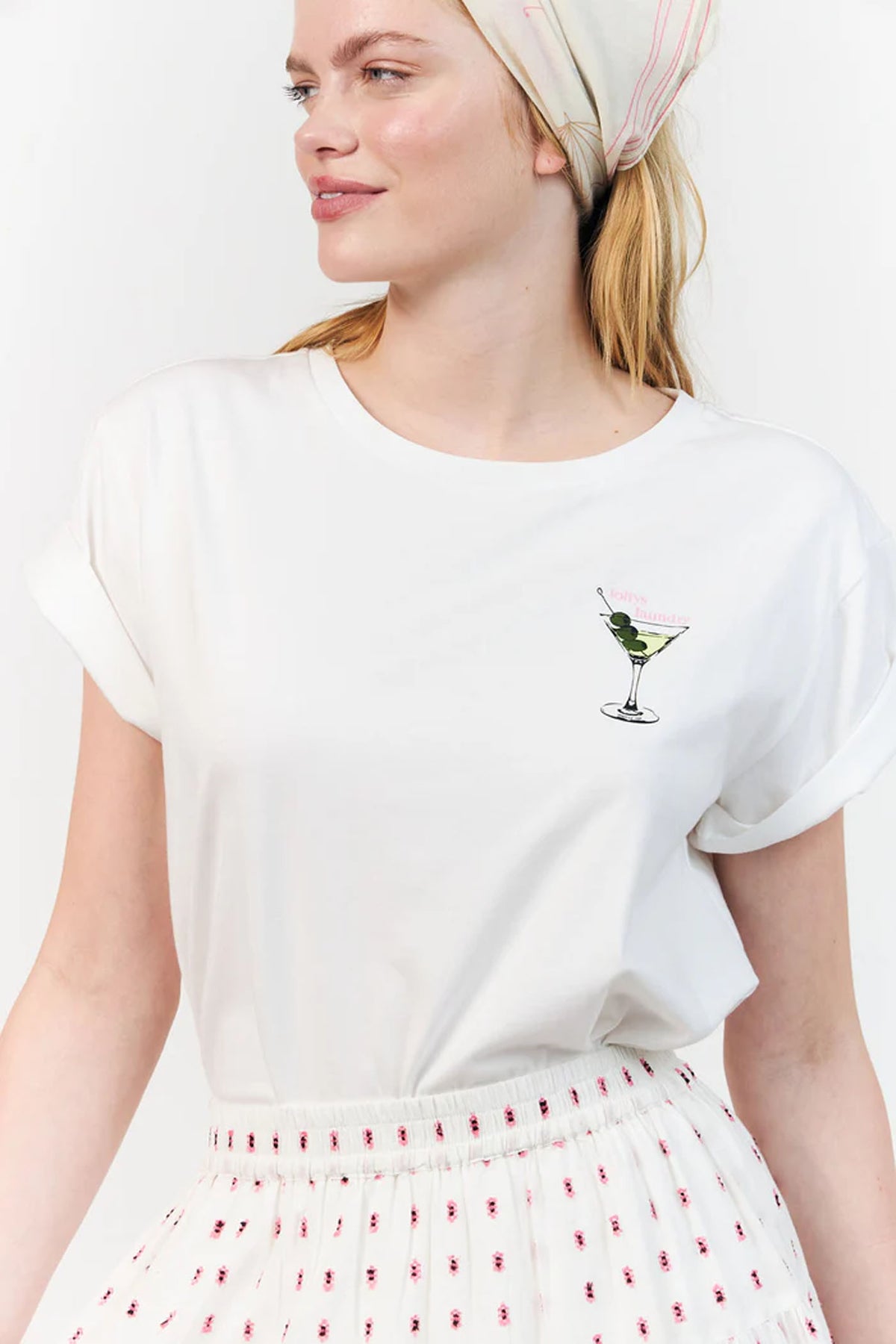 EleanorLL Tee SS 01 White - 26276-1031