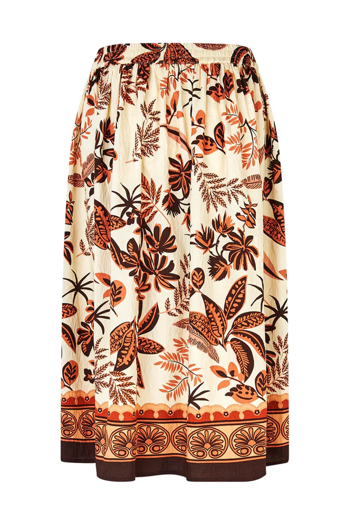 Ellall Midikjol Creme - 26110-2005