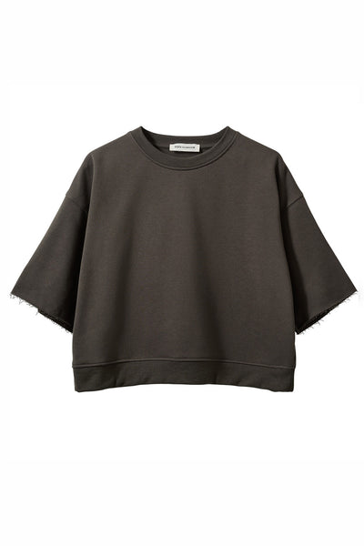 Eloisesw Short Sleeve Sweatshirt Warm Stone - S262200 Thumbnail