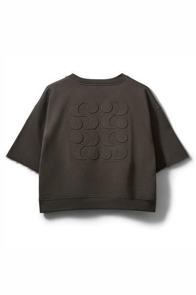 Eloisesw Short Sleeve Sweatshirt Warm Stone - S262200 Thumbnail