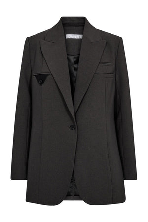Emerald Single Blazer Grå - HL10278