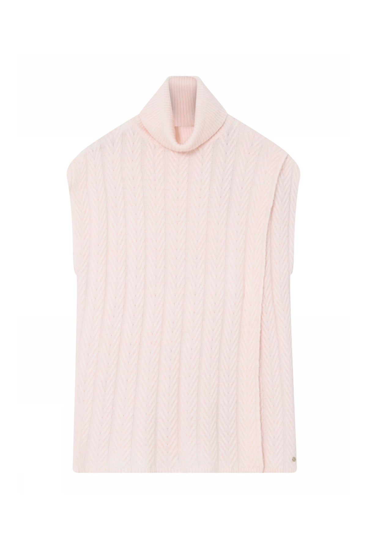 Edie, stickad cape 96220-RoseBisque - 62422/3799
