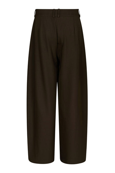 Essiall Structure Pants Mörkbrun - 168522 Thumbnail