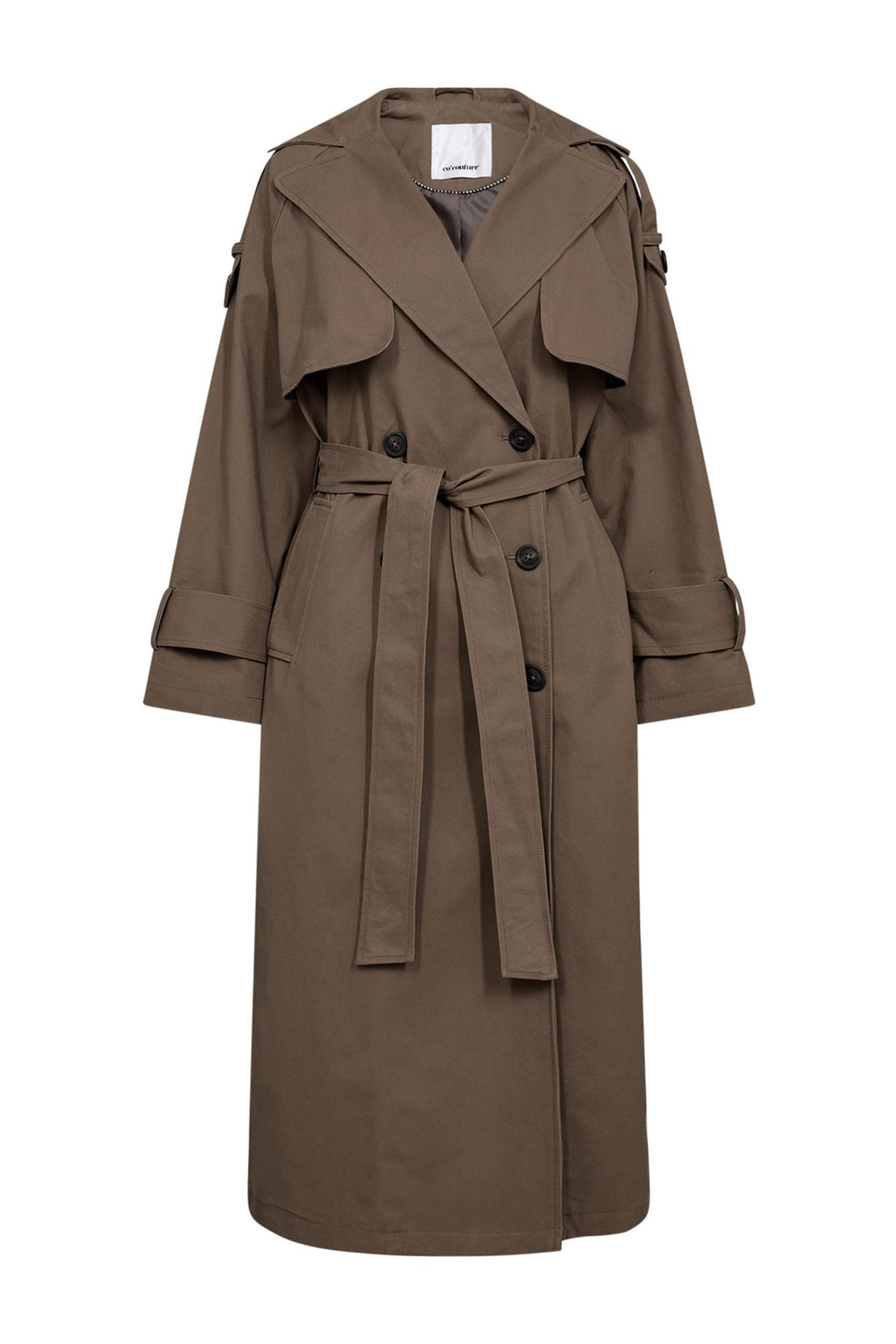 EthanCC Trenchcoat 154-Walnut - 40016