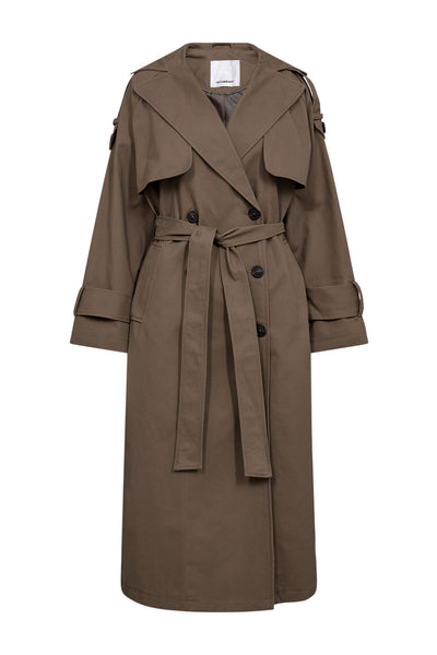EthanCC Trenchcoat 154-Walnut - 40016 Thumbnail