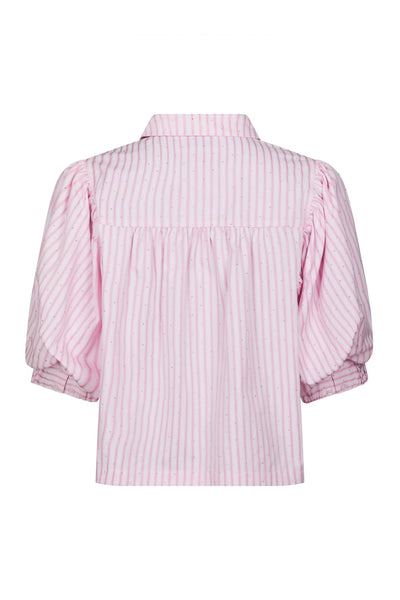 Etta Soft Stripe Stone Shirt LJUSROSA - 166416 Thumbnail