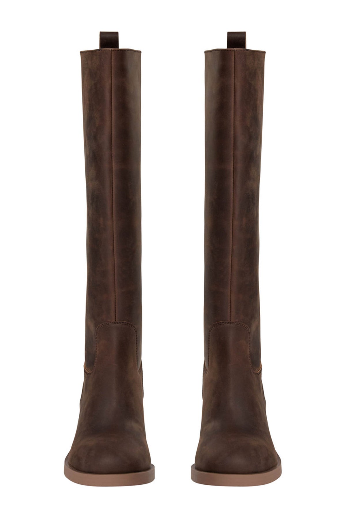 FILLIASW KNEE HIGH BOOT 7017 Mörkbrun - T496