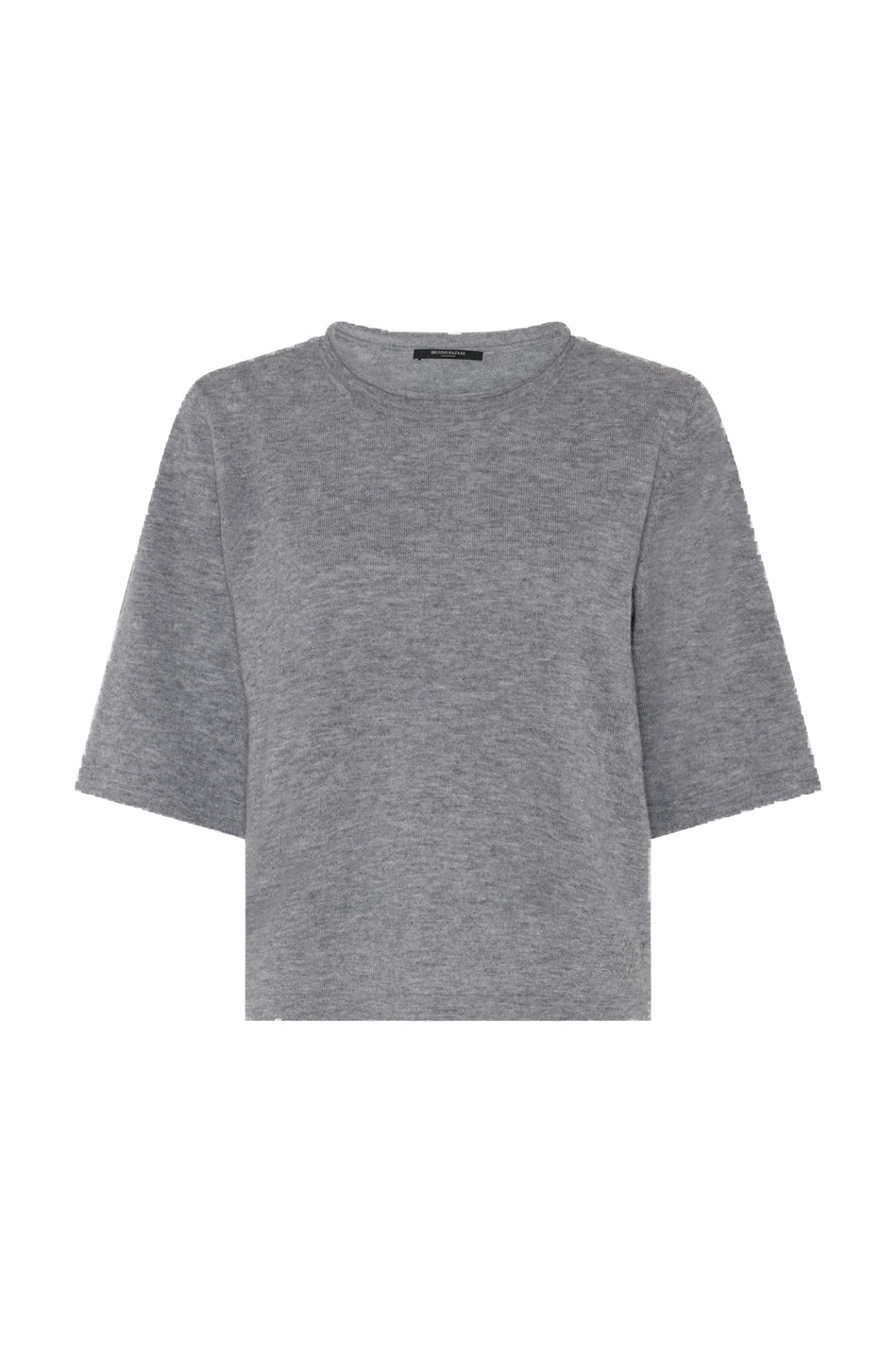 ChalinaBBAndra stickad mellan-grå mel - BBW4837