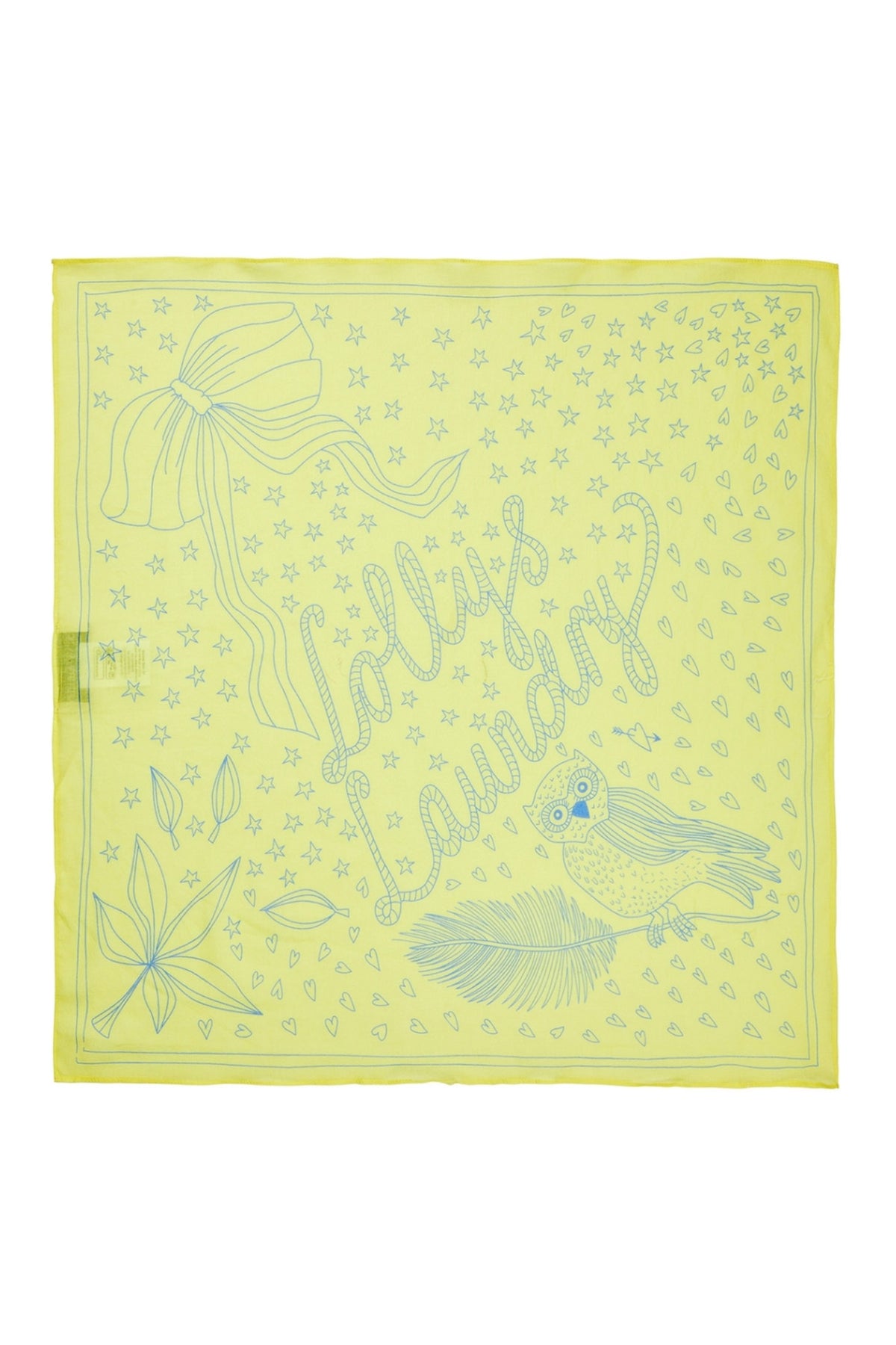FairyTaleLL Scarf 39 Gul - 70060-00025