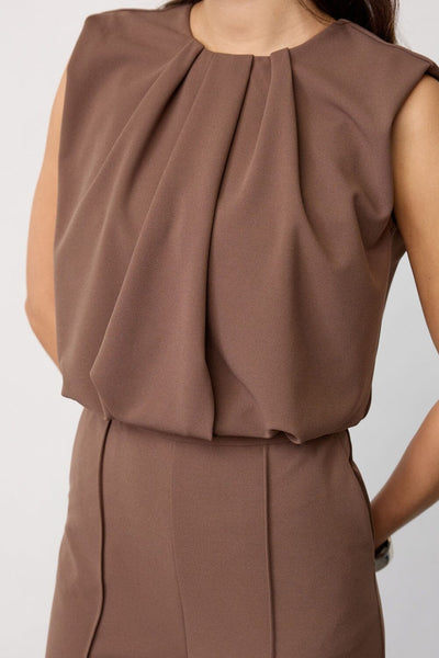 FalconCC Pleat LL Suit 154-Walnut - 31656 Thumbnail